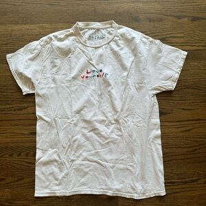 Super cute t shirt that says “Love Yourself” from Urban Outfitters. Beige